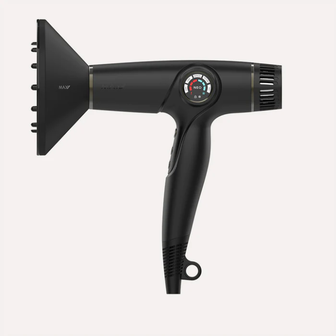 The NEO brushless MaxPro hairdryer with diffusser